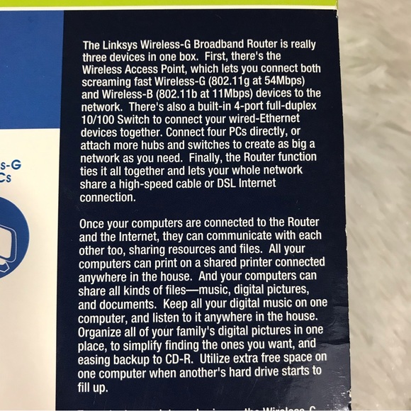 Linksys WRT54G Wireless-G Broadband Router - Picture 15 of 15
